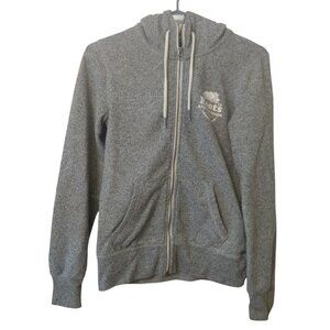 Roots 73 Athletic Goods-Salt & Pepper Full Zipper Hoodie-XS-TP